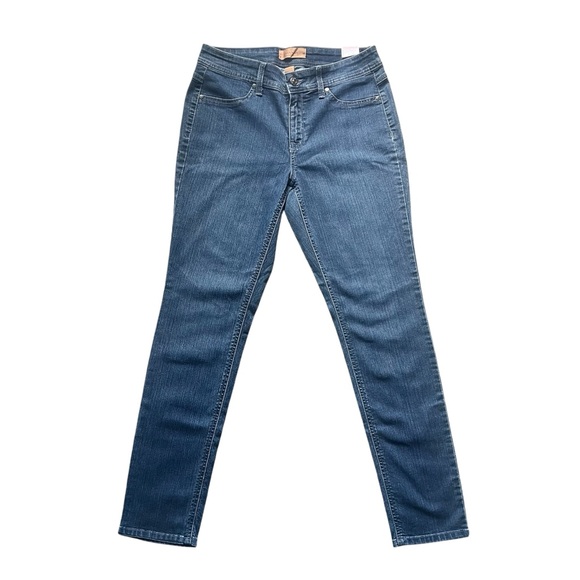 Hannah Denim - Hannah Dark Blue Denim Pocketless Jegging Size 10